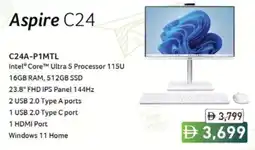 Sharaf DG Acer Aspire C24 offer