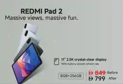 Sharaf DG REDMI Pad 2 offer