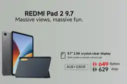 Sharaf DG REDMI Pad 2 9.7 offer