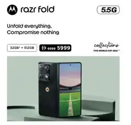 Sharaf DG motorola razr fold offer