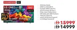 Sharaf DG LG QNED 100QNED85B 100" offer