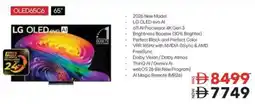 Sharaf DG LG OLED evo Al OLED65C6 65" offer