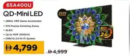 Sharaf DG TCL 65A400U QD-Mini LED offer