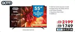 Sharaf DG GOTO 55SL Google TV offer