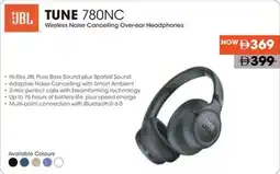 Sharaf DG JBL TUNE 780NC Wireless Noise Cancelling Over-ear Headphones offer