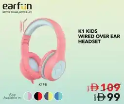 Sharaf DG Earfun K1 kids wired over ear headset offer