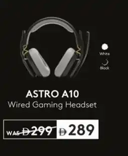 Sharaf DG logitech ASTRO A10 Wired Gaming Headset offer