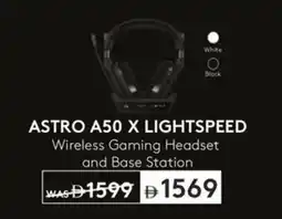 Sharaf DG logitech ASTRO A50 X LIGHTSPEED Wireless Gaming Headset and Base Station offer