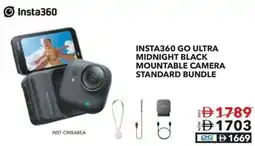 Sharaf DG Insta360 go ultra midnight black mountable camera standard bundle offer