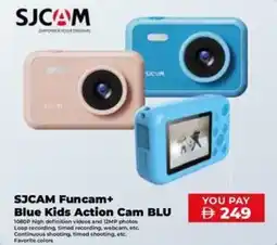 Sharaf DG SJCAM Funcame Blue Kids Action Cam BLU offer