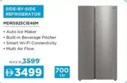 Sharaf DG Midea side-by-side refrigerator MDRS925CIE46M offer
