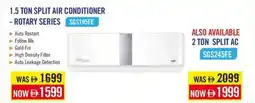 Sharaf DG Midea 1.5 ton split air conditioner rotary series SGS195FE offer