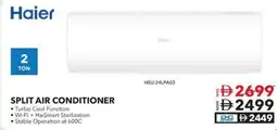Sharaf DG Haier split air conditioner offer