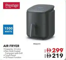 Sharaf DG Prestige air fryer offer