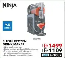 Sharaf DG Ninja slushi frozen drink maker offer