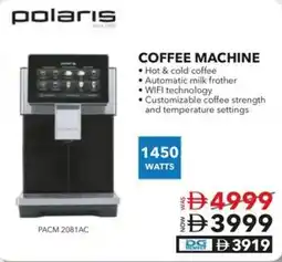 Sharaf DG Polaris coffee machine offer