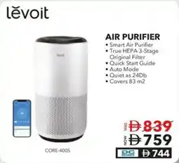 Sharaf DG Lĕvoit air purifier offer