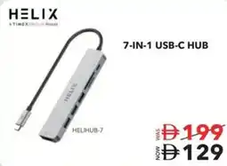 Sharaf DG Helix 7-in-1 USB -C hub offer