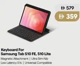 Sharaf DG Keyboard For Samsung Tab S10 FE, S10 Lite offer
