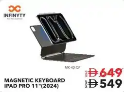 Sharaf DG Infinyty magnetic keyboard ipad pro 11"(2024) offer