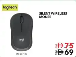 Sharaf DG Logitech silent wireless mouse offer