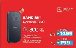 Sharaf DG SANDISK Portable SSD 2TB offer