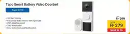 Sharaf DG +tp-link Tapo Smart Battery Video Doorbell offer