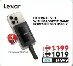 Sharaf DG Lexar external SSD with magnetic game portable SSD USB3.2 offer