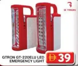 Grand Hyper Market GTRON GT-220ELU LED EMERGENCY LIGHT offer