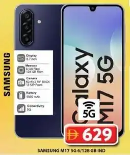Grand Hyper Market SAMSUNG M17 5G 6/128 GB IND offer