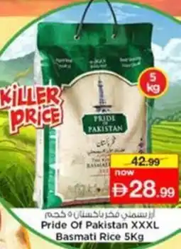 Nesto Pride Of Pakistan XXXL Basmati Rice offer