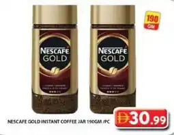 Grand Hyper Market Nescafe gold instant coffee jar offer