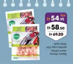 Sharjah Co-op Sharjah Jumbo Shrimps offer