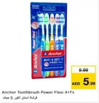 Anchor Toothbrush Power Flexi 4+1's