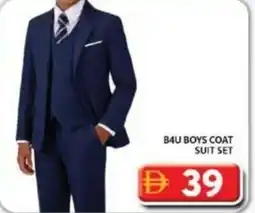 Grand Hyper Market B4u boys coat suit set offer