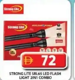 Grand Hyper Market Strong lite srl65 led flash light 2in1 combo offer