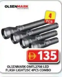 Grand Hyper Market Olsenmark omfl2708 led flash light2sc combo offer