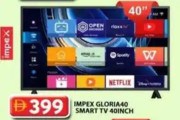 Grand Hyper Market Impex gloria40 smart tv offer