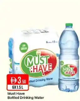 West Zone Supermarket Must Have Bottled Drinking Water offer