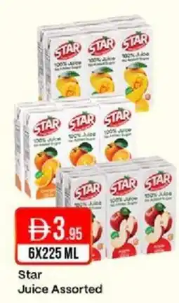 West Zone Supermarket Star Juice Assorted offer