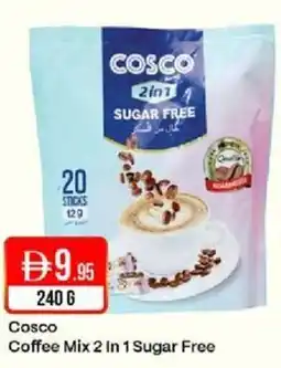 West Zone Supermarket Cosco Coffee Mix 2 In 1 Sugar Free offer