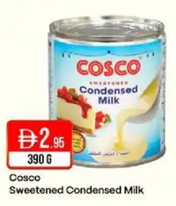 West Zone Supermarket Cosco Sweetened Condensed Milk offer