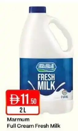West Zone Supermarket Marmum Full Cream Fresh Milk offer