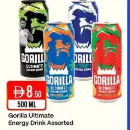 West Zone Supermarket Gorilla Ultimate Energy Drink Assorted offer