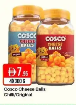 West Zone Supermarket Cosco Cheese Balls Chilli / Original offer