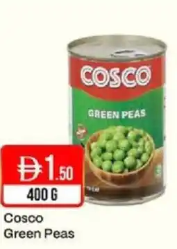 West Zone Supermarket Cosco Green Peas offer