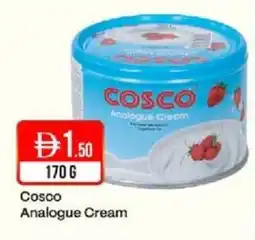 West Zone Supermarket Cosco Analogue Cream offer