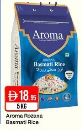 West Zone Supermarket Aroma Rozana Basmati Rice offer