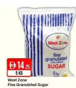 West Zone Supermarket West Zone Fine Granulated Sugar offer