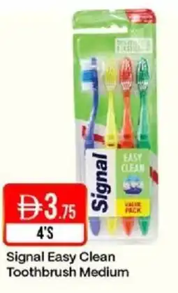West Zone Supermarket Signal Easy Clean Toothbrush Medium offer